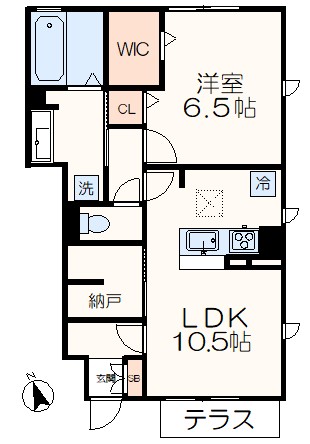 【エンジェルパークの間取り】