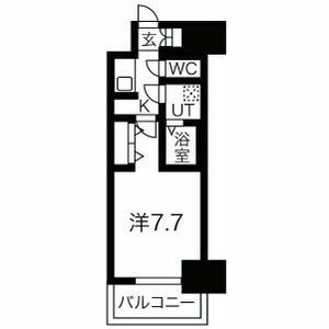 メイクス名駅太閤の間取り