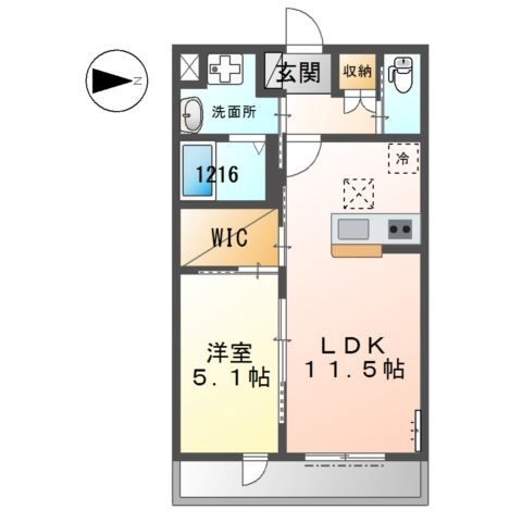 コンフォール　エスパースの間取り