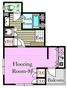 ForestCourt 葛西の間取り