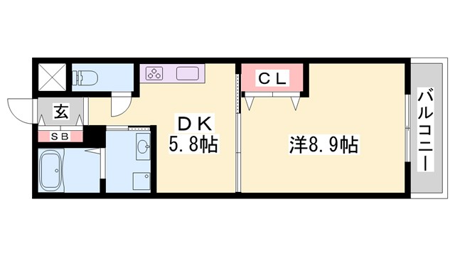 ドルチェヴィータの間取り