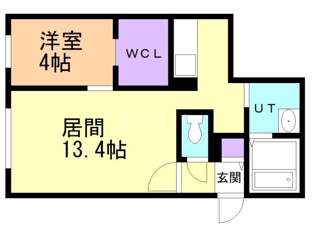 ＪＡＮＵＳ ｒｅｓｉｄｅｎｃｅｓ澄川中央の間取り