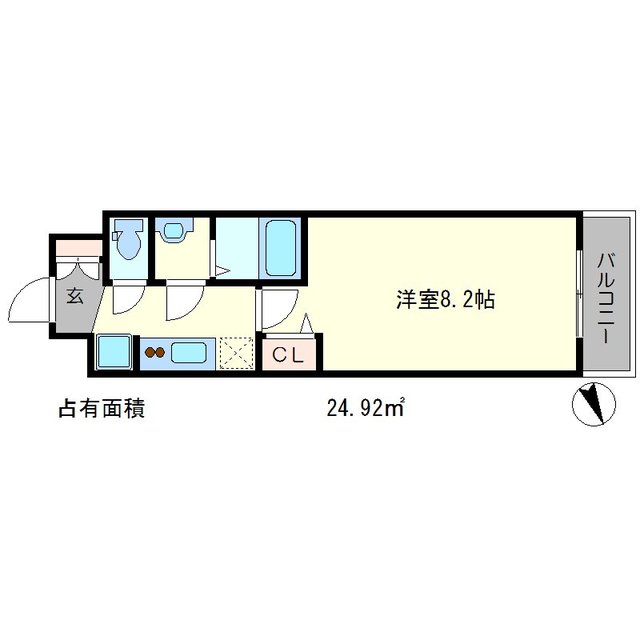 ベラジオ京都一乗寺IIの間取り