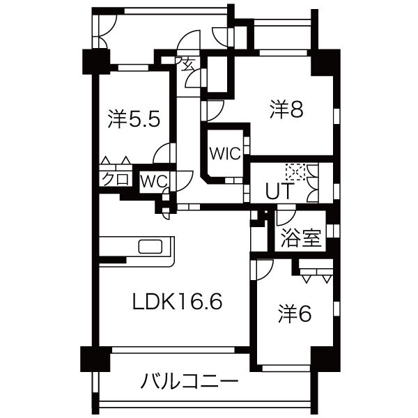 Gran Monsilva　(グランモンシルワ)の間取り