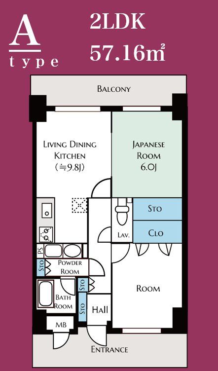 INSURANCE-BLDG.XIXの間取り