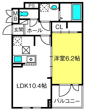 マグノーリエの間取り