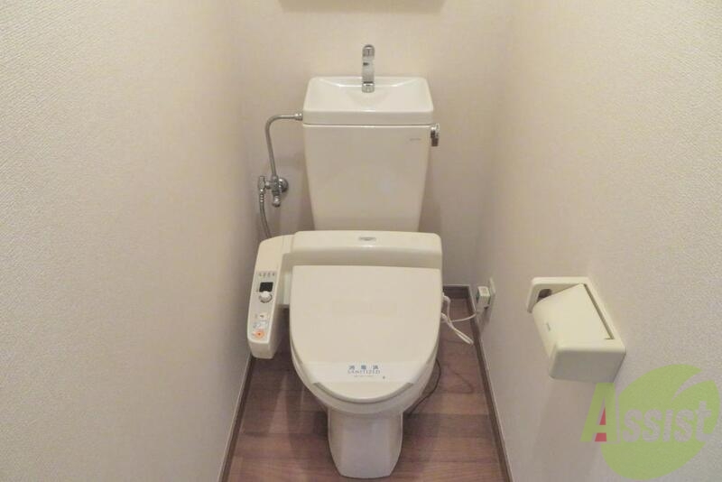 トイレ　トイレにはウォッシュレットが備わっております。