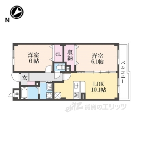 ＶＥＮＴＯ・ＬＵＣＥの間取り