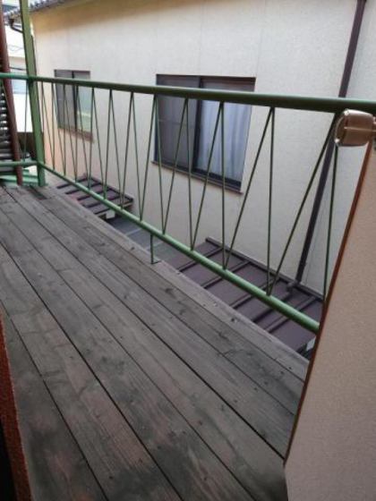 バルコニー　※別の部屋の写真です