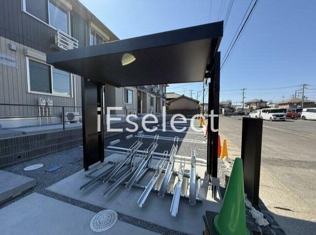 駐車場　駐輪場、無料で使用可能です