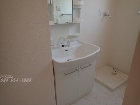 洗面設備　洗髪洗面化粧台（イメージ）