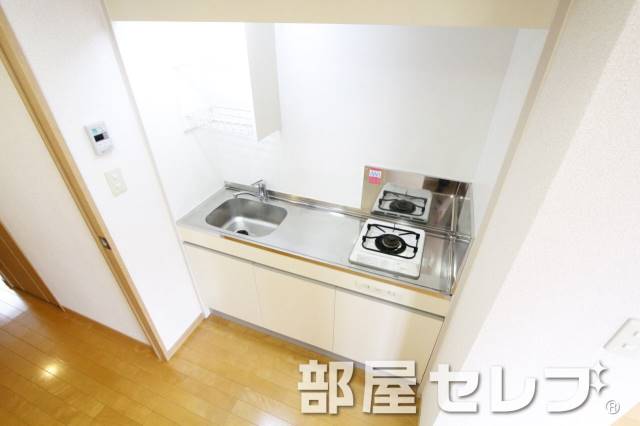 キッチン　１口コンロのシステムキッチンです。