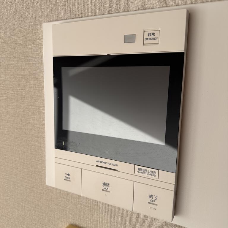 セキュリティ　モニター付きインターフォン