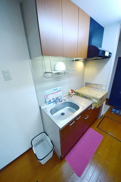 キッチン　二口コンロ設置可キッチン