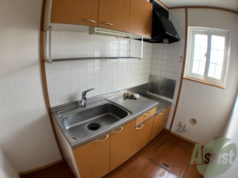 キッチン　キッチンはまな板を使えるスペースがしっかりありますね！