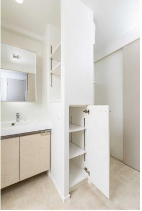 洗面設備　同シリーズの参考写真です