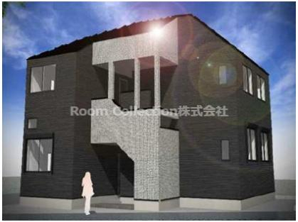 建物外観　完成パース