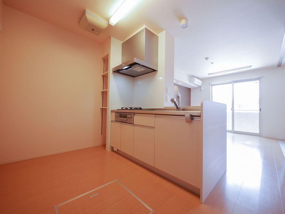 キッチン　収納いろいろで楽しくお料理♪