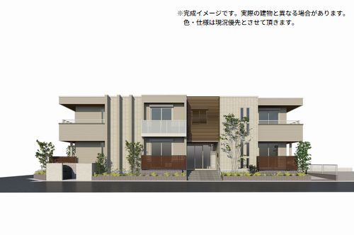 建物外観　東側予想図