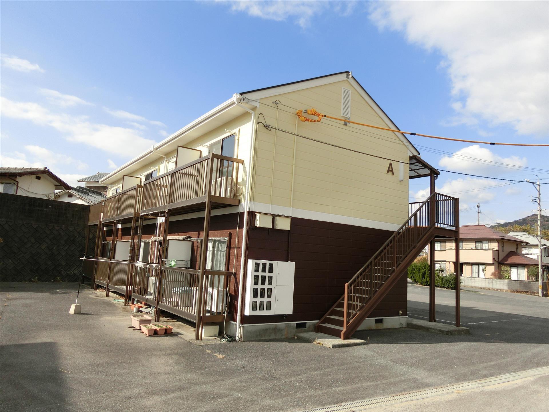 建物外観　日当たりも良いアパートです。