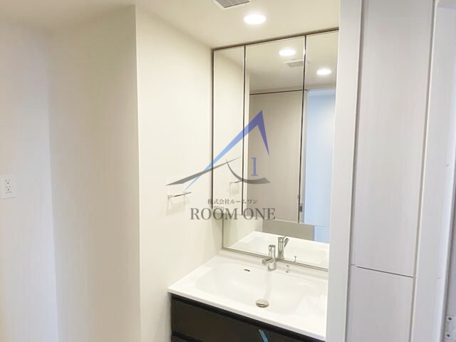 洗面設備　洗面台です。