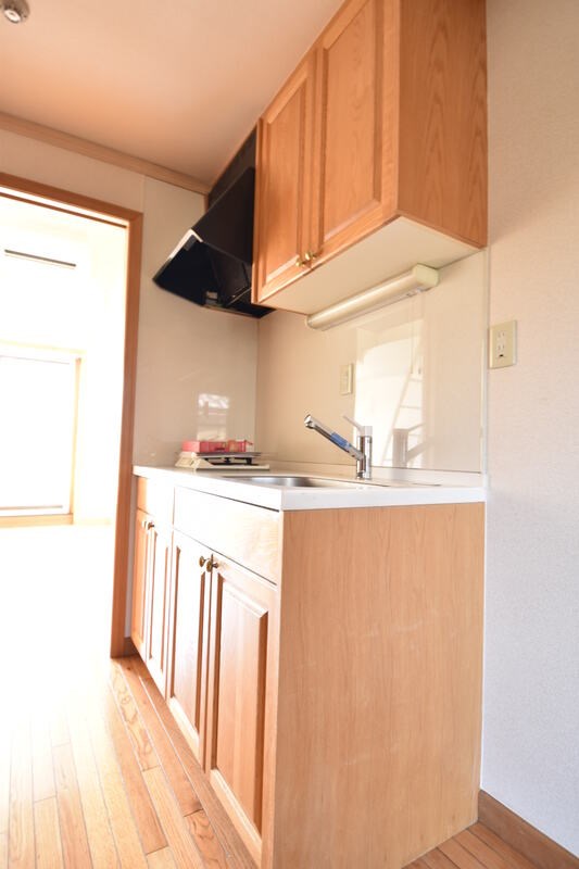 キッチン　ガスコンロ付き♪