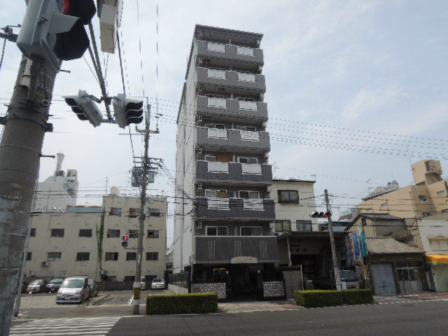 建物外観　全室角部屋設計