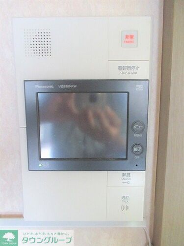 セキュリティ　ＴＶモニター付きインターホン