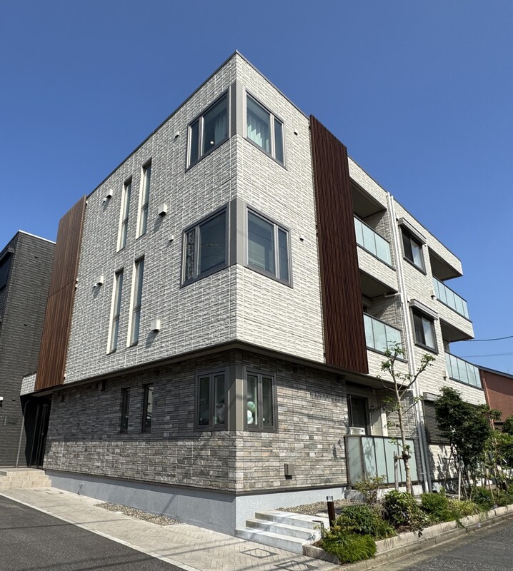 建物外観　スタイリッシュな外観