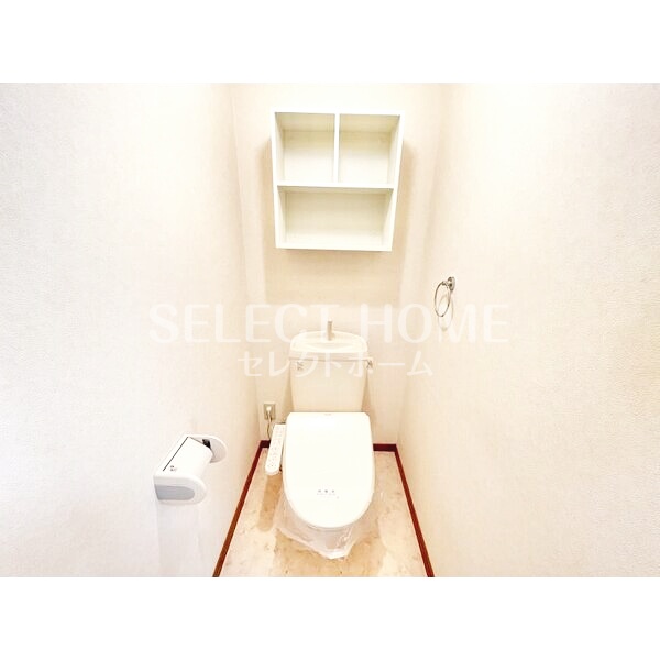 トイレ　ゆったりとした空間のトイレです