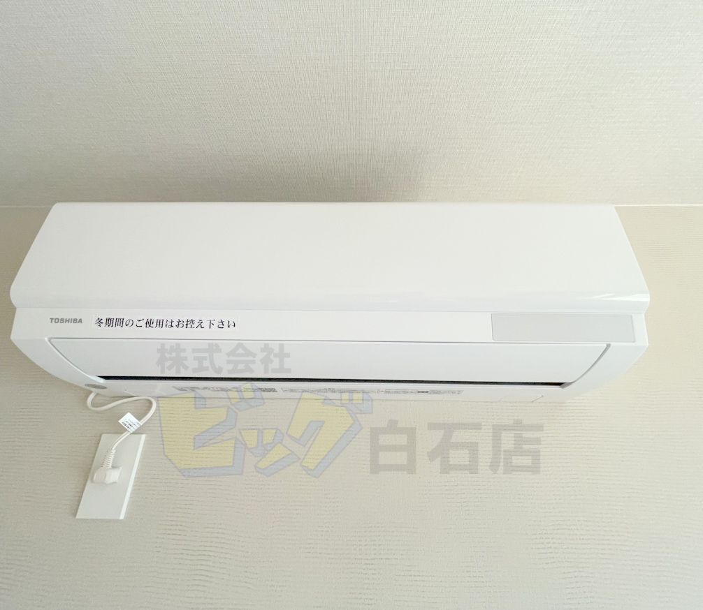 その他設備　夏も快適なエアコン完備しています♪