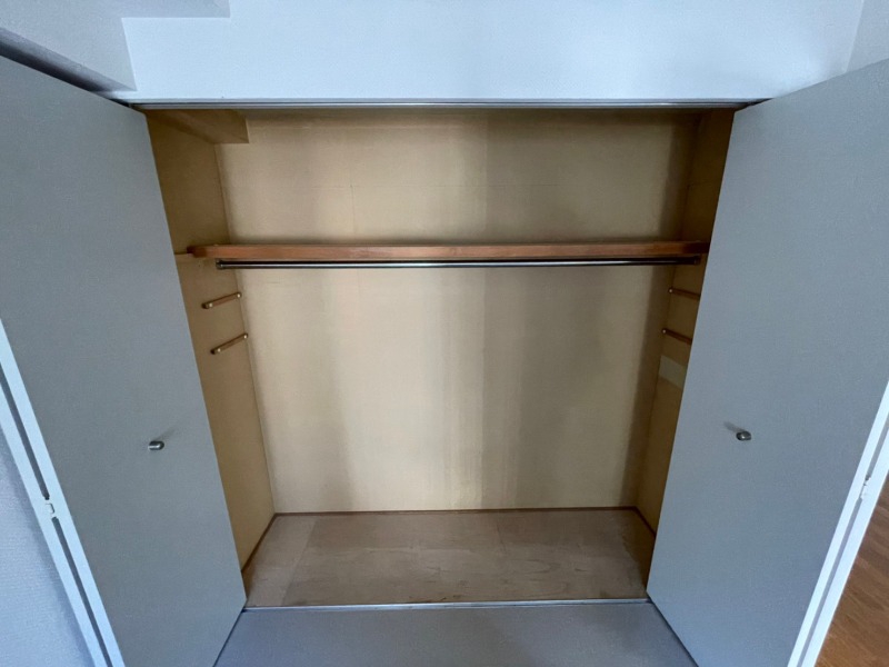 収納　奥行きもあり、荷物が多い方でも安心です。