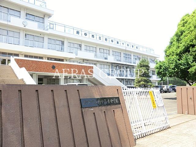 中学校　府中市立府中第十中学校（中学校）まで435m