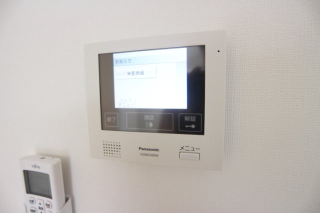 セキュリティ　TVモニター付きで安心です☆