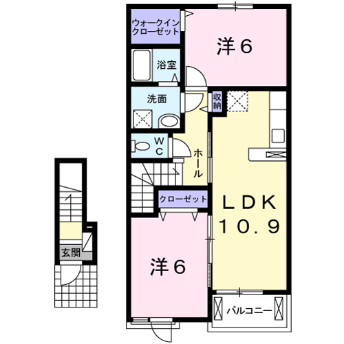 ブリーゼの間取り写真