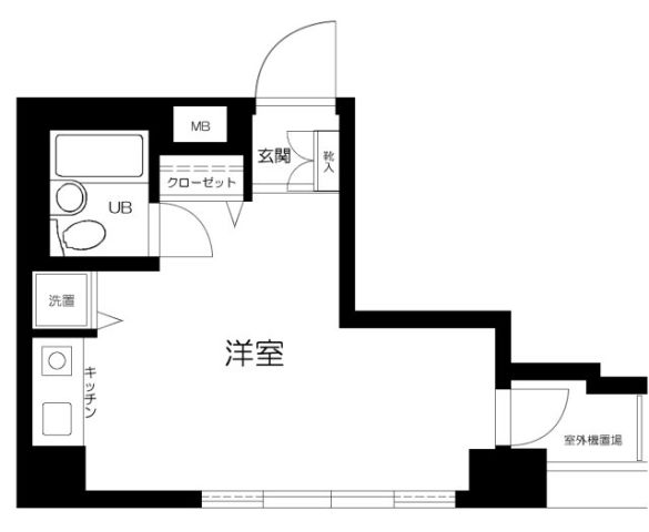 ソリテア四谷荒木町の間取り写真