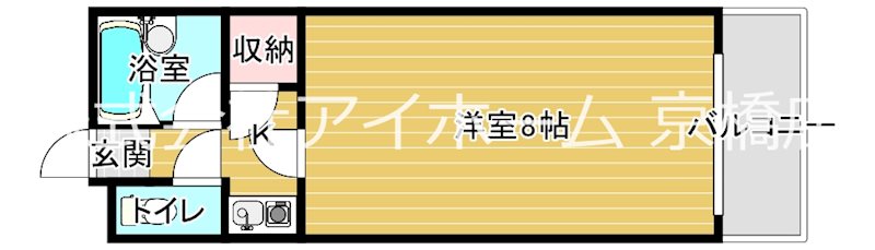モリビル京橋の間取り写真