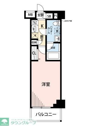 メインステージ本蓮沼の間取り写真
