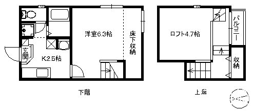 POLARIS CITY Iの間取り写真