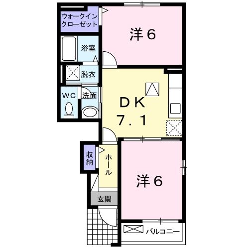 グランドールの間取り写真