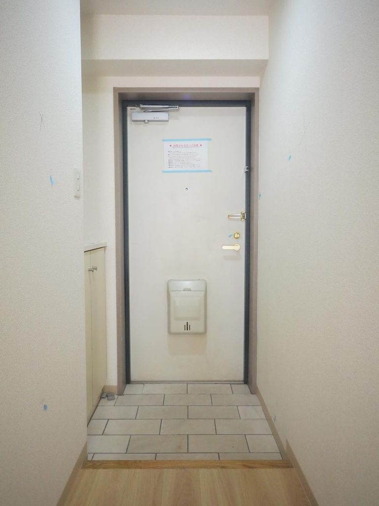 サンモール中川の玄関写真