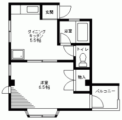 ブライト新城の間取り