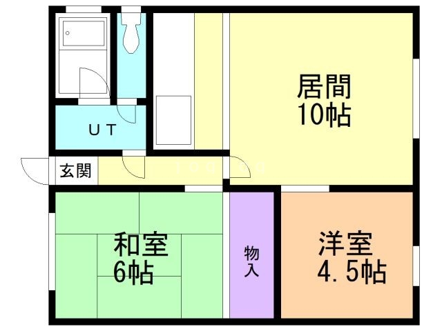 みそぎハイツIの間取り