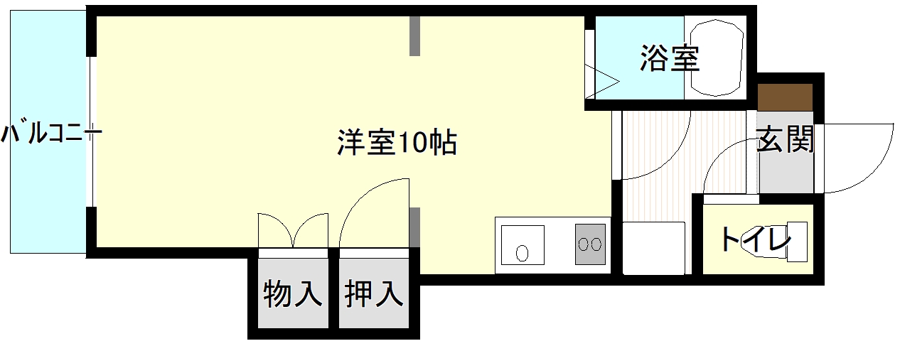 パル翠町の間取り