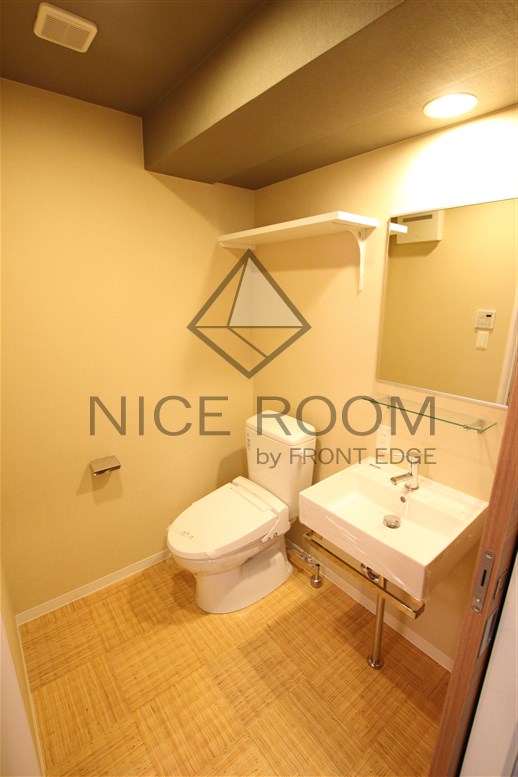 洗面設備　アクアプレイス北浜　洗面所