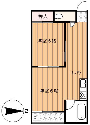 メゾンド・Uの間取り