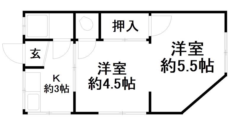 すみれ文化の間取り