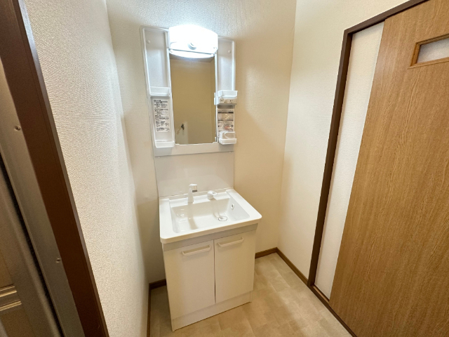 洗面設備　嬉しい洗面化粧台