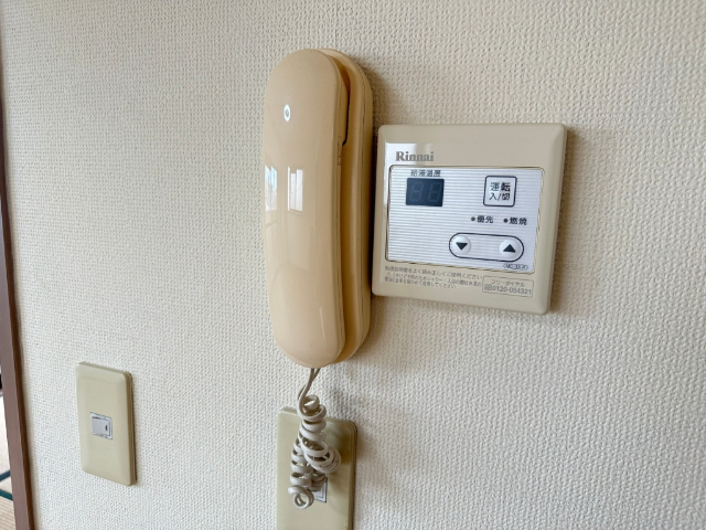 セキュリティ　インターホンです