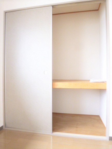 収納　大きなスペースがあり、収納には困りません